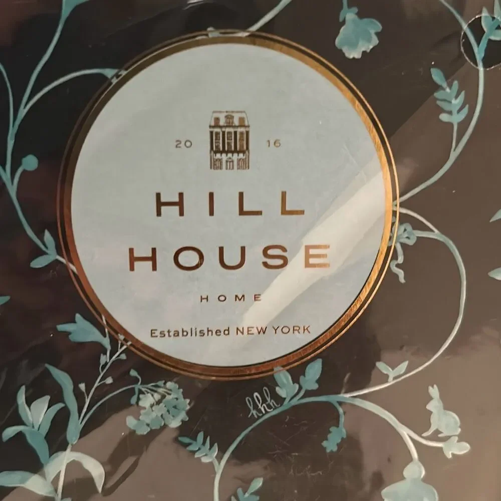 Hill House Home Womens Notebook Emerald Botanical Green Watercolor Design New